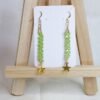 Boucles baguettes vert pomme