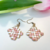 Boucles d'oreille Othilie roses