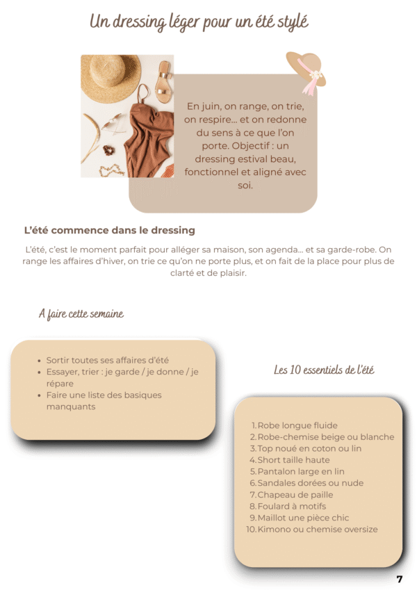 Le carnet de juin-