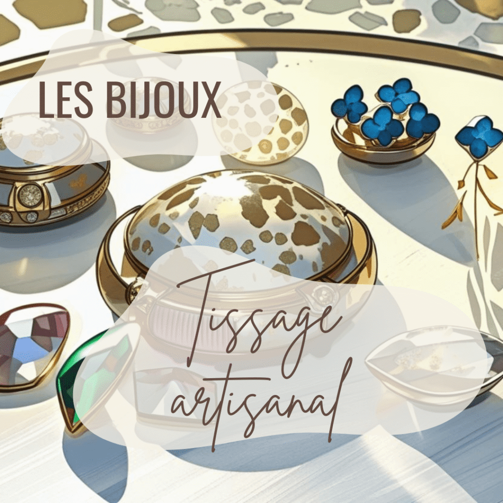 Les bijoux tissage artisanal