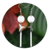Boucles  Madeline  Colibri  blanches
