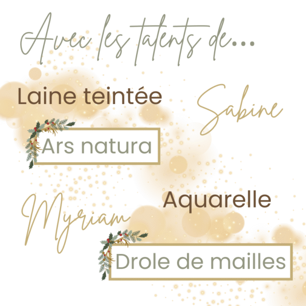 Box de Noël Tricot rouge