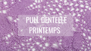 Pull dentelle