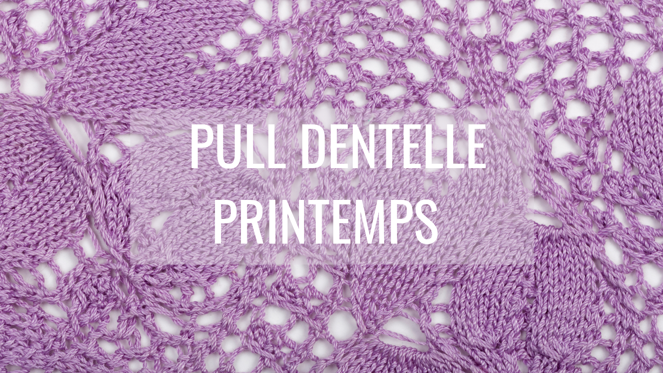 Pull dentelle