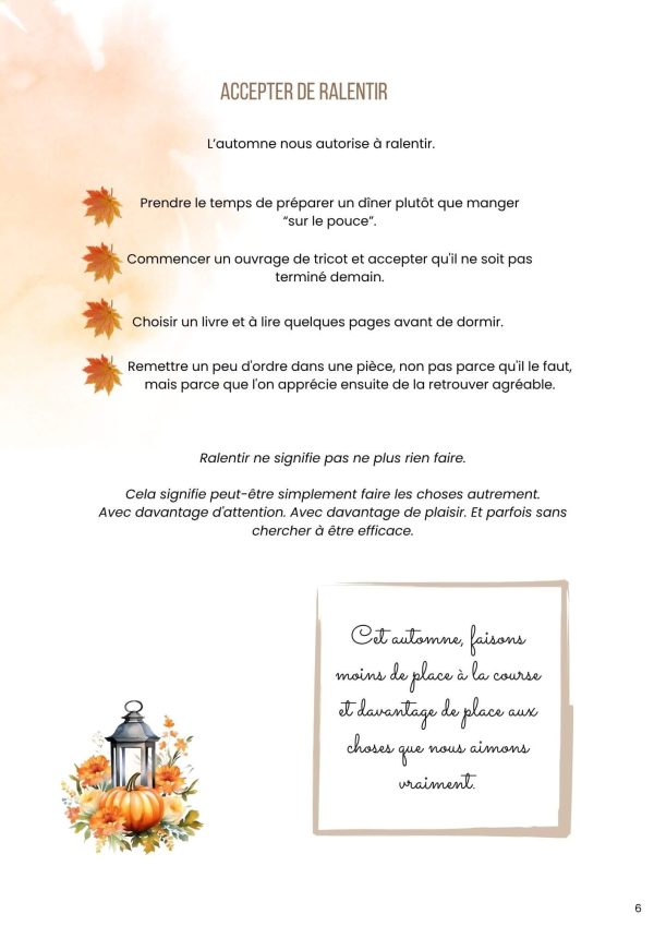 le magazine d’automne