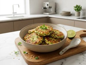 Galettes de courgettes au parmesan